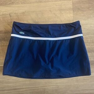 Lacoste Sport Women’s Navy Tennis Skort Size 36